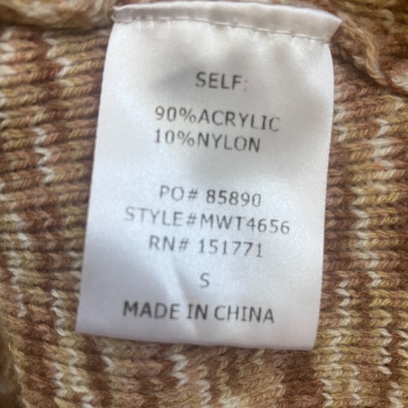 LELIS Collection Cropped Sweater Vest – Size Small - Picture 4 of 5